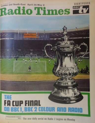 Legendary Signings Leeds United v Arsenal 1972 FA Cup Final Match Poster Photo Print